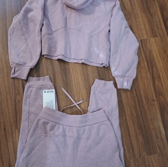 Scuba Lululemon Pink  Hoodie and Joggers Set - Picture 9 of 15